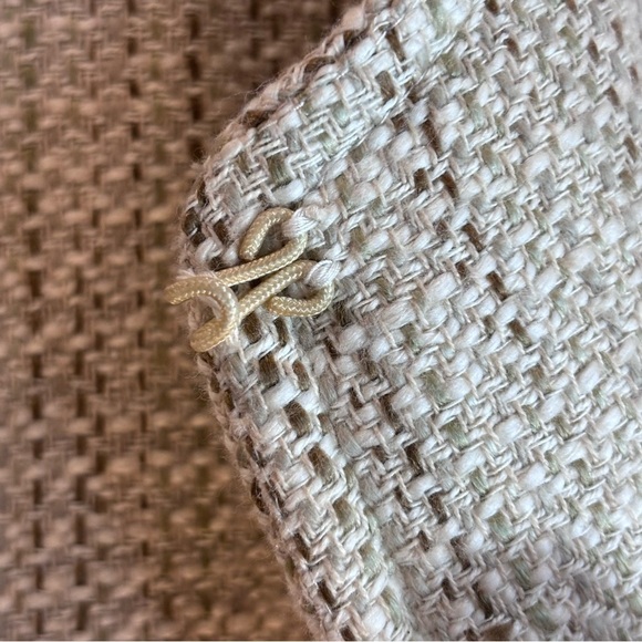 PENDLETON Sz 6 Jacket Sz 8 Skirt Suit Lined Tweed Hook Closure Shoulder Pads - Picture 14 of 15